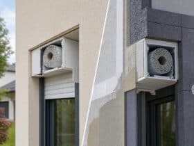coffrage isolation volet roulant exterieur